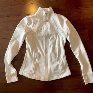 Lululemon White Define Jacket